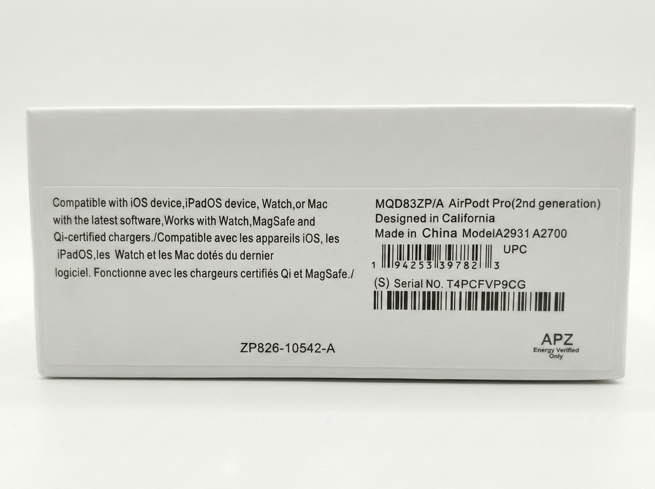 Apple Airpods Pro First Copy (ANC) - White with 12-Month Redington Warranty