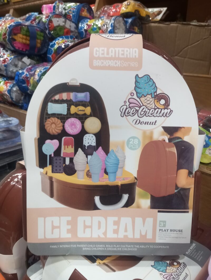 Ice Cream Shop Backpack Playset - Image 4