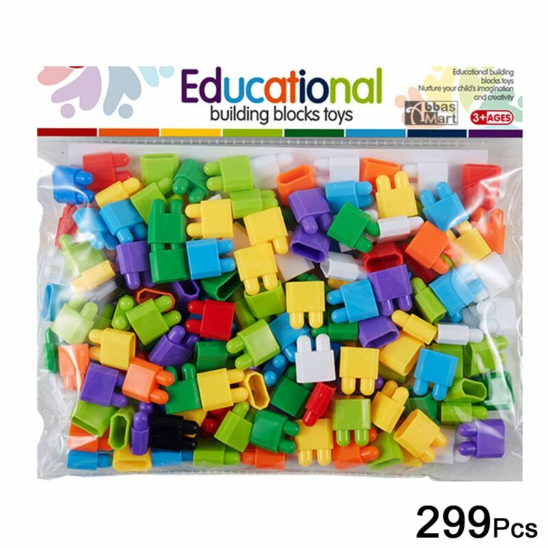 Educational Building Blocks – 299 Pieces 🎨🧩