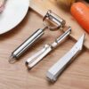 Stainless Steel Vegetable & Fruit Peeler Set