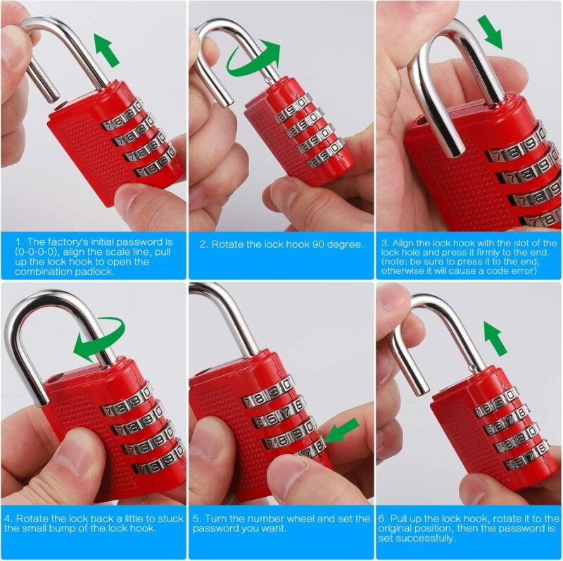 Resettable Combination Padlock - Image 2