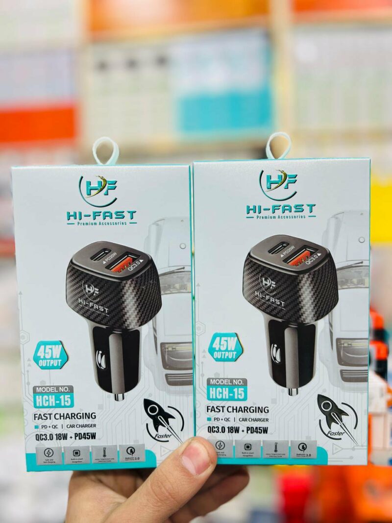 Hi-Fast HCH-15 Car Charger