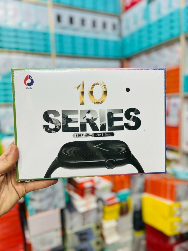 10 Series S30 ProMax Smartwatch (7-in-1 Strap Edition)